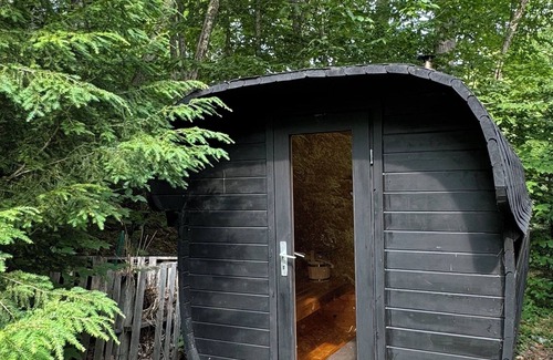 Williamsville Cabina | Wellness Getaway with a Personal Sauna, and Private River Beach!