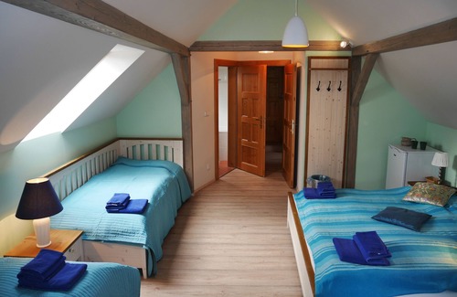 Male Chrastany Complejo | Wellness Hotel Boží Oko, habitaciones cuádruples