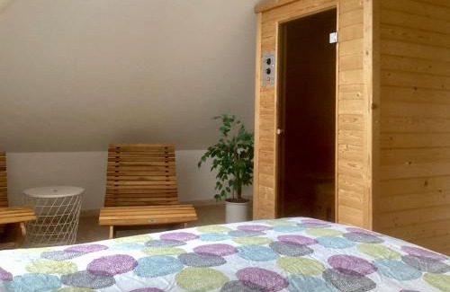 Wenkendorf Apartamento | Wenkenglück mit Sauna, Kamin und Balkon