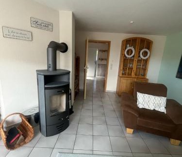 Wenkendorf Apartamento | Wenkenglück mit Sauna, Kamin und Balkon