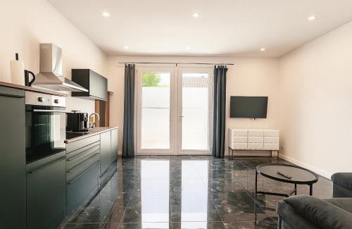 Loehne Apartamento | Werre Apartments mit Smart-TV - stilvol, zentral & wohnlich