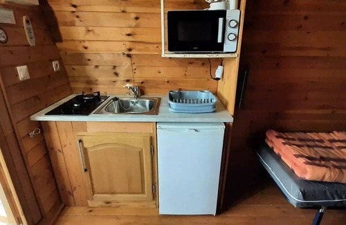 Perros-Guirec Chalet De Esquí | West Camping - Pod 1 Room 2 people Without sanitary facilities