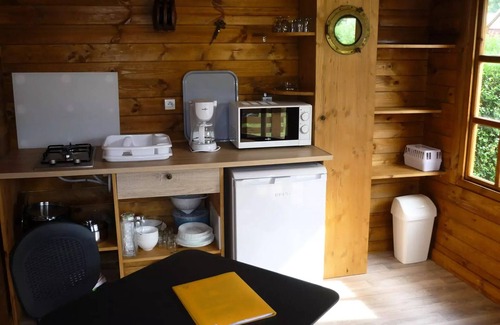 Perros-Guirec Chalet De Esquí | West Camping - Pod 3 Rooms 2/4 people Without sanitary facilities