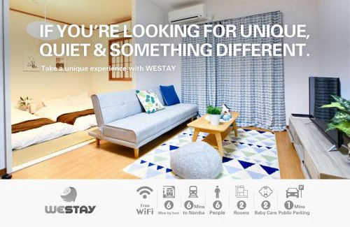 Taisho-ku Apartamento | Westay Designers House/6 mins to Shinsaibashi201