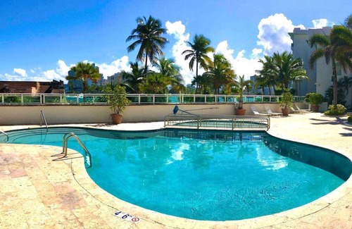 Puerta de Tierra Condominio | What a view! Oceanfront Studio, Superb Location, very central!