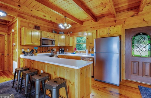 Ellijay Cabina | What??? Incredible long range Mountains and Lake views with access!