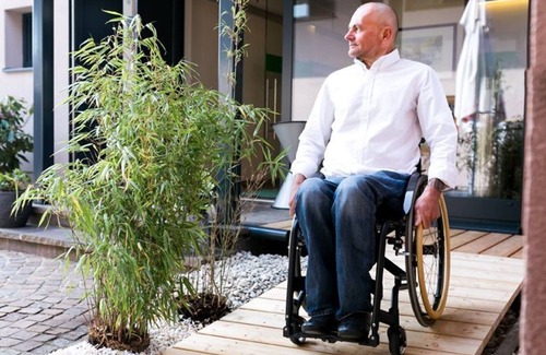 Sankt Lorenz Cabaña | Suite con jardín para huéspedes con acceso para sillas de ruedas - Landgasthof Hotel Aichingerwirt *** superior