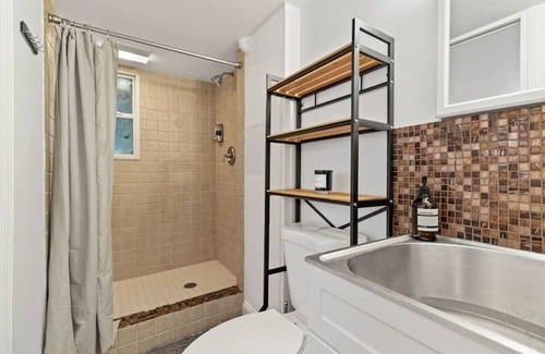 Cove - East Side - Shippan Apartamento | Whimsical Studio - Fire Pit