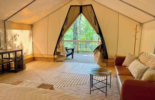 Zoe Alquiler De RV | Whippoorwill's Nest-Lux Camping Tent in The Gorge