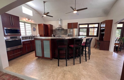Puerto Real Villa | Whispering Palms: Peaceful 5 bedroom villa in Pilon, Vieques, PR
