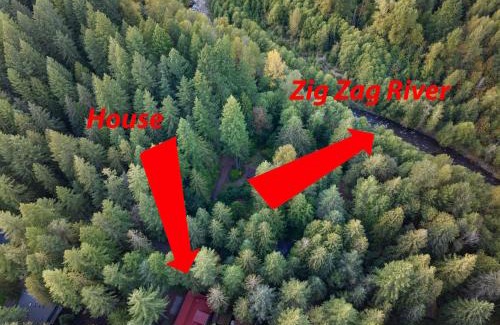 Zigzag Casa | Whispering Pines - Cabin w hot tub