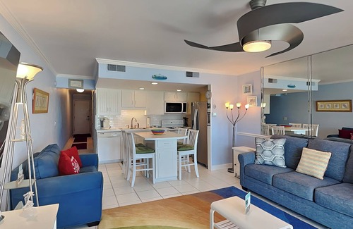Bel Air Condominio | Whispering Seas #205A | Gulf Front + Pool