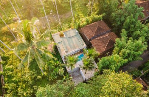 Lodtunduh Villa | White butterfly Villa, Kitchen & Pool, Quiet Ubud