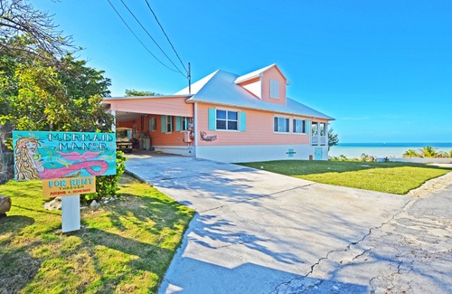 Spanish Wells Casa | Mermaid Manor - 3 habitaciones / 2 baños - Ducha exterior, kayak - Acceso a la playa a 500 pies de distancia