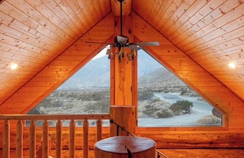 Palm Springs Cabina | Whitewater A-Frame Cabin: seen in Travel & Leisure
