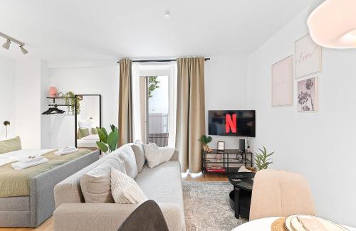 Neckarsulm Apartamento | WHONAP - PINK LION I Parkplatz I Zentral I Terrasse I Küche I Business