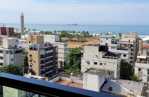 Jardim Sao Miguel Apartamento | 2 DORMITOS CON SACADAS / VISTA MAR / 10º ANDAR / PISCINA / SAUNA / PROX. Playa / cala / GUARUJÁ