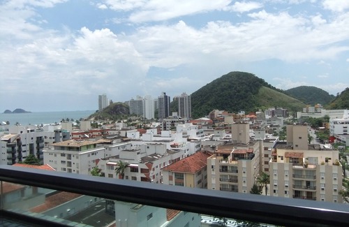 Jardim Sao Miguel Apartamento | 2 DORMITOS CON SACADAS / VISTA MAR / 10º ANDAR / PISCINA / SAUNA / PROX. Playa / cala / GUARUJÁ