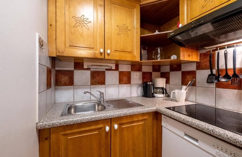 Lanslevillard Apartamento | Wifi, 50m de los comercios, sauna, parking, tv, local para esquís, 36m², Val Cenis