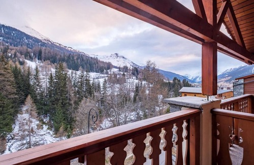 Lanslevillard Apartamento | Wifi, 50m de los comercios, sauna, parking, tv, local para esquís, 36m², Val Cenis