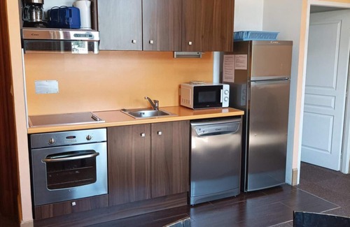 Jausiers Apartamento | Wifi, 2nd floor, swimming pool, sauna, parking, tv, 35m², Pra Loup