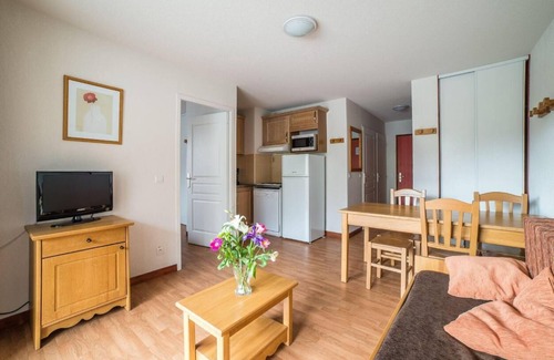 Les Bottieres Apartamento | Wifi, fitness, piscina, terraza, balcón, parking, tv, local para esquís, 28-30m², Les Bottières