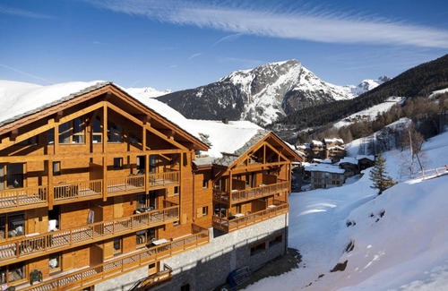 Sainte-Foy-Tarentaise Apartamento | Wifi, ski-in/ski-out & foot of the slopes, fitness, swimming pool, tv, ski locker, 30m²