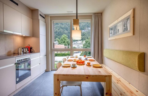 Meiringen Apartamento | Wifi, sauna, terrace, balcony, tv, ski locker, 39-41m², Meiringen-Hasliberg