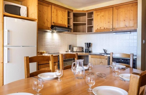 Les Eucherts Apartamento | Wifi, 150m de los comercios, piscina, sauna, hammam, balcón, tv, local para esquís, 68m², La Rosière
