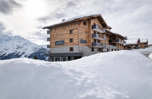 Les Eucherts Apartamento | Wifi, 200m from shops, fitness, swimming pool, balcony, parking, tv, ski locker, 40m², La Rosière