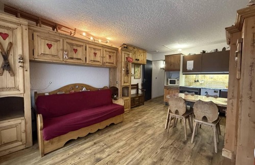 Correncon-en-Vercors Apartamento | Wifi, al pie de las pistas de esquí, 2.o piso, balcón, tv, 29m², Villard de Lans