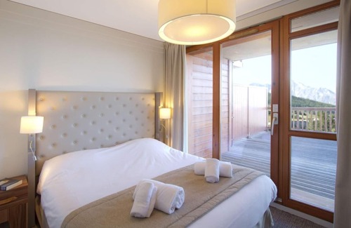 Arc-1800 Hotel | Wifi, 300m de los comercios, piscina, sauna, hammam, balcón, tv, local para esquís, 55m², Les Arcs