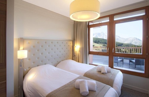 Arc-1800 Hotel | Wifi, 300m de los comercios, piscina, sauna, hammam, balcón, tv, local para esquís, 55m², Les Arcs