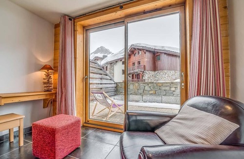 Les Almes Apartamento | Wifi, al pie de las pistas de esquí, 1.o piso, terraza, tv, local para esquís, 50m², Tignes