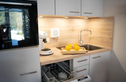 Sankt Englmar Apartamento | Wildwood Lodge Ferienwohnung mit Wellness