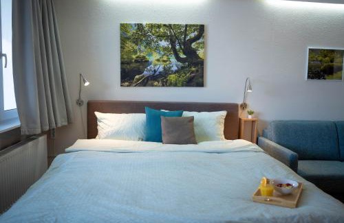 Sankt Englmar Apartamento | Wildwood Lodge Ferienwohnung mit Wellness