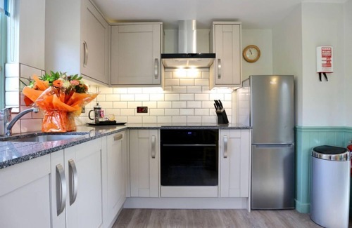 Richmond Cabaña | Willow Cottage Style Lodge en Yorkshire Dales, tiene capacidad para 4 personas, familia y mascotas