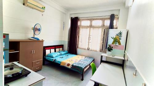 Mang Yang Apartamento | Windows Studio HV Xinh Xắn Trung Tâm Q10-Thiên đường ẩm thực-Mua sắm và Chăm sóc sắc đẹp