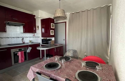 Saint-Hippolyte Apartamento | Windy Barcarès : 200m from the sea