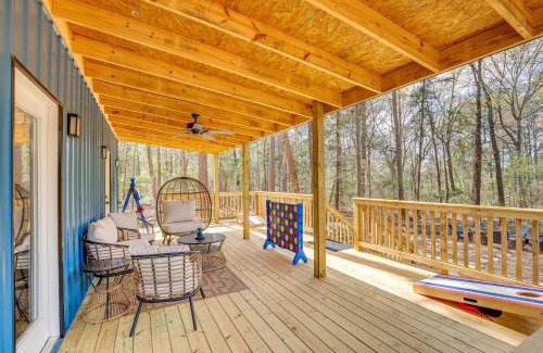 Winnsboro Casa | Winnsboro Barndominium with Fire Pit and Large Deck!