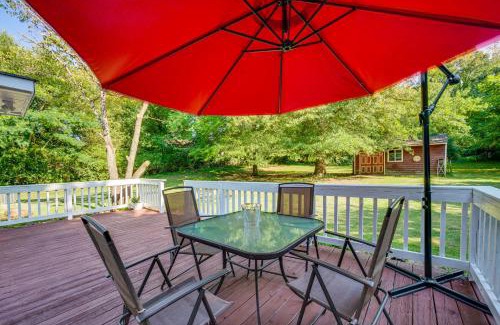 Winston - Salem Casa | Winston-Salem Home on 2 Acres - Spacious Deck!