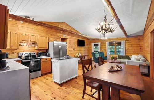 Logan Cabina | Winter Deals! Lux Cabin, Hot Tub, 5 Acres, Games!