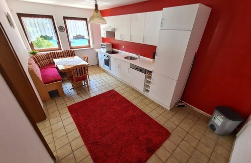 Unterschonau Apartamento | Wohnung für 2 bis 6 Pers., 100 qm, Zwei Sep. Schlafzimmer, Terrasse mit Bergblick