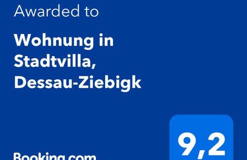 Dessau-Rosslau Apartamento | Wohnung in Stadtvilla, Dessau-Ziebigk