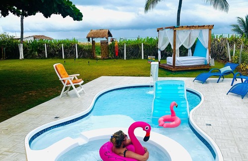 Sao Jose da Coroa Grande Casa | Wonderful Beachfront House 2 - Next to the Natural Pools, Brazilian Caribbean.