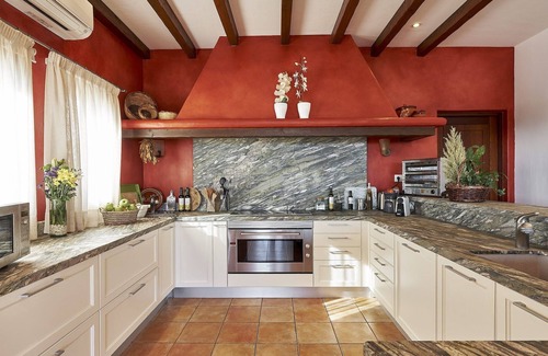 Sant Carles de Peralta Villa | Wonderful Ibiza Villa | Villa Norbert | 4 Bedrooms | Spacious Furnished Sun Terrace | Private Outdoor Infinity Pool | BBQ Facilities | Shaded Outdoor Dining Area | Outdoor Kitchen | Private Garden | Private Indoor Hot Tub and Sauna | Santa Eulalia