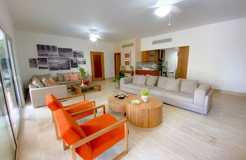 Puerto Bahia Apartamento | Wonderful 3-bedroom Apartment with Private Jacuzzi & Backyard in Las Terrenas