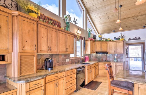 Michigan Hill Casa | Wonderful Hilltop Hideaway w/ Deck & Mtn Views!