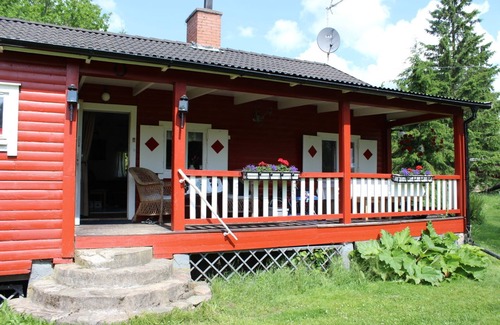 Lekeryd Chalet De Esquí | Wonderful vacation home on a lakeside property in Småland