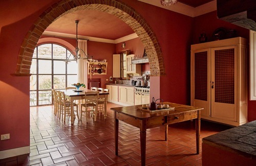 Cerreto Guidi Villa | Preciosa casa de vacaciones privada con A/C, WIFI, piscina privada, patio y vista panorámica